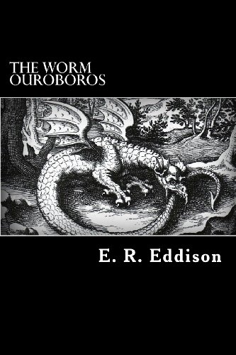 Large book cover: The Worm Ouroboros