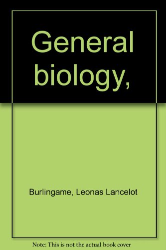 Large book cover: General Biology