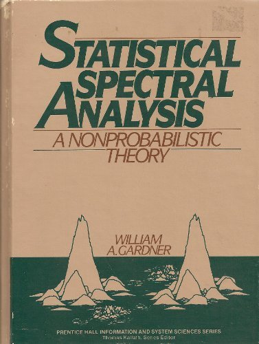 Large book cover: Statistical Spectral Analysis: A Non-Probabilistic Theory
