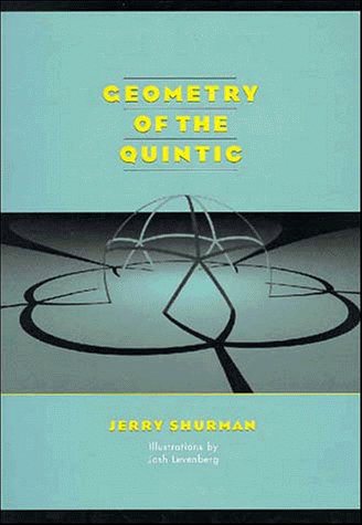 Large book cover: Geometry of the Quintic